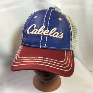 Cabela’s Hat Snapback Trucker Cap Gray OSFM Outdoor Fishing Hiking Camping NWT